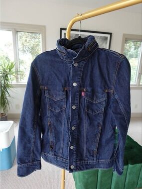 Levi’s Commuter Denim Trucker Jacket In Blue Size Xsmall